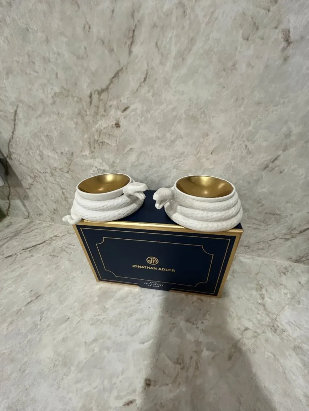 Jonathan Adler Eden salt and pepper cellars